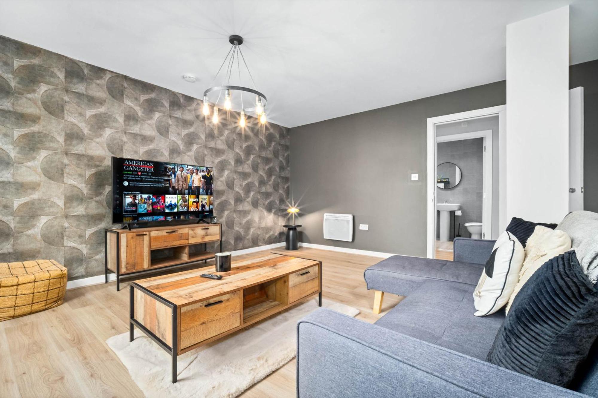 Luxe Apartment With Private Parking In Gated Complex - Close To Jq & City Centre - Top Rated - 7Sh 伯明翰 外观 照片