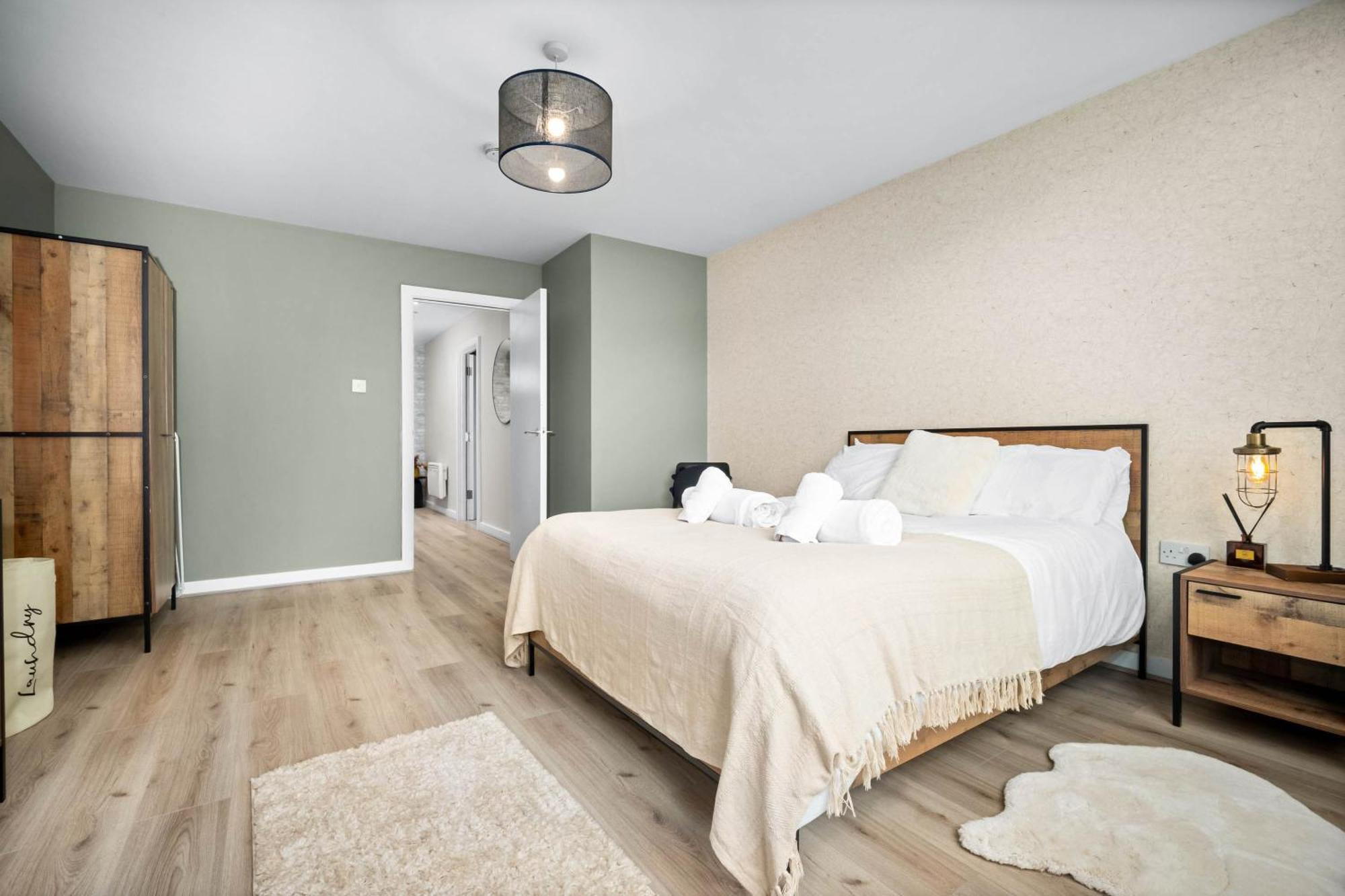 Luxe Apartment With Private Parking In Gated Complex - Close To Jq & City Centre - Top Rated - 7Sh 伯明翰 外观 照片