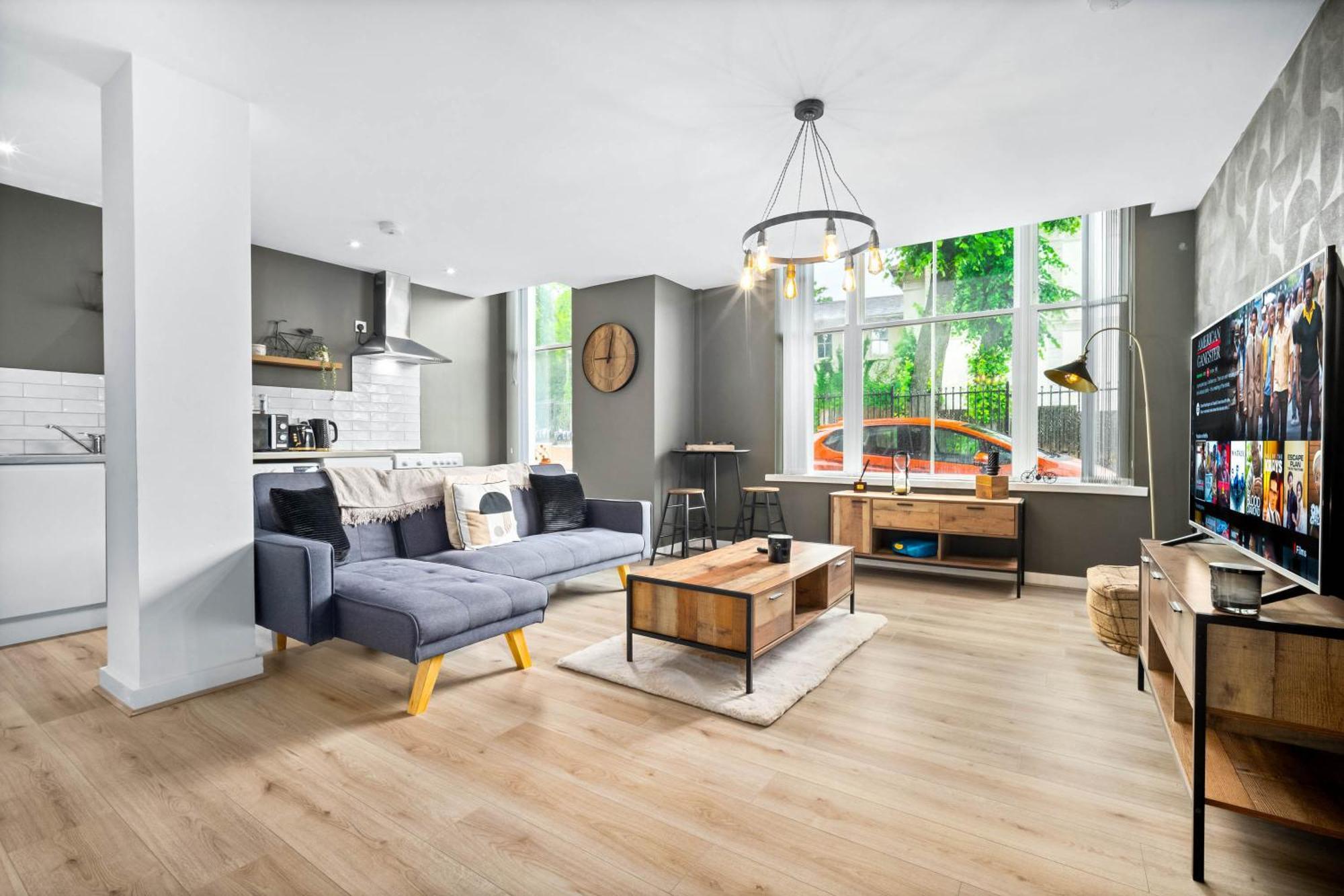 Luxe Apartment With Private Parking In Gated Complex - Close To Jq & City Centre - Top Rated - 7Sh 伯明翰 外观 照片